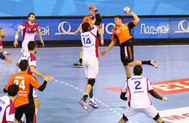 Hentbol oyun Motor Zaporozhye vs Kadetten Schaffhausen