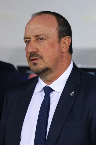 Real Madrid coach Rafael Benitez — Stock Photo, Image