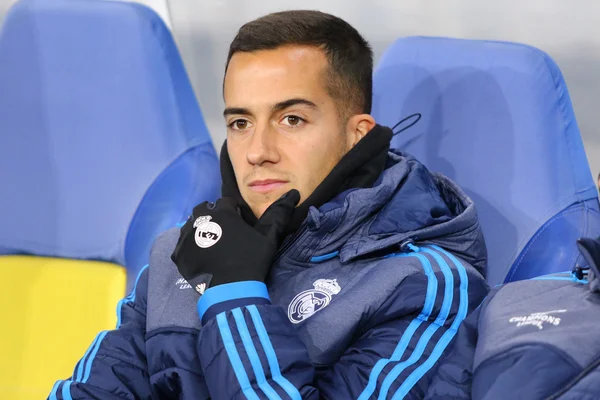 Lucas Vazquez of Real Madrid — стокове фото