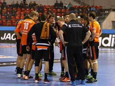 Hentbol oyun Motor Zaporozhye vs Kadetten Schaffhausen