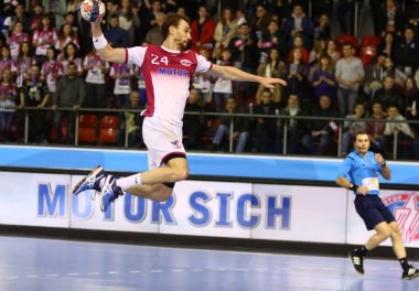 Hentbol oyun Motor Zaporozhye vs Kadetten Schaffhausen
