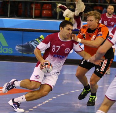 Hentbol oyun Motor Zaporozhye vs Kadetten Schaffhausen