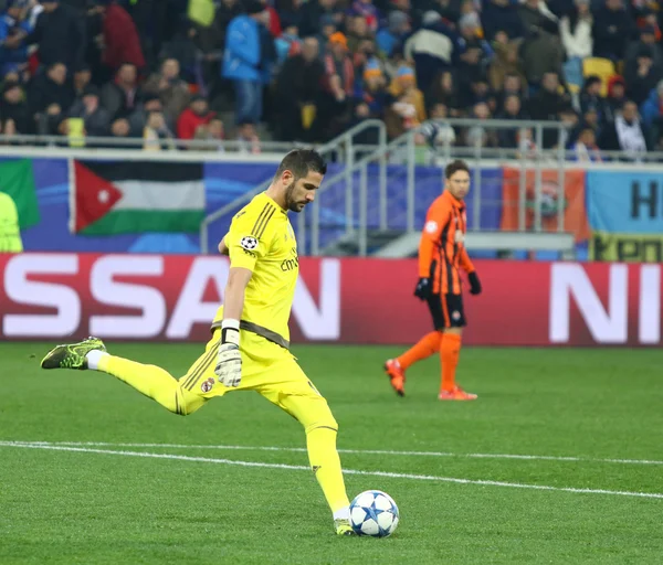 Brankář Kiko Casilla Real Madrid — Stock fotografie