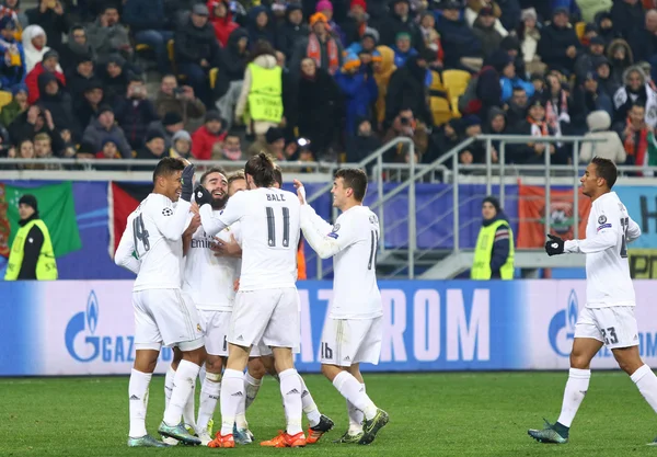 Uefa-Champions-League-Spiel Shakhtar gegen Real Madrid — Stockfoto