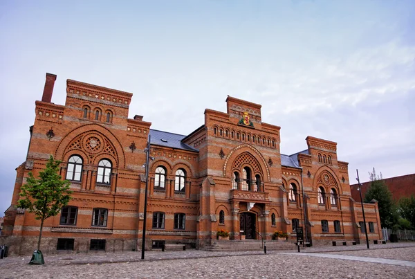 Fredericia towh hall (meldahls radhus), Dänemark — Stockfoto