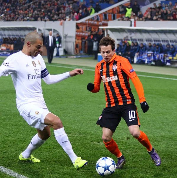 UEFA Champions League game Shakhtar vs Real Madrid — Stock Photo, Image