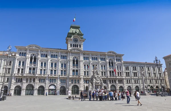 Prefeitura (Comune di Triesti) em Trieste, Itália — Fotografia de Stock