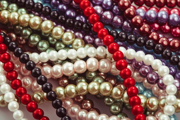 Necklace palette close up — Stock Photo, Image