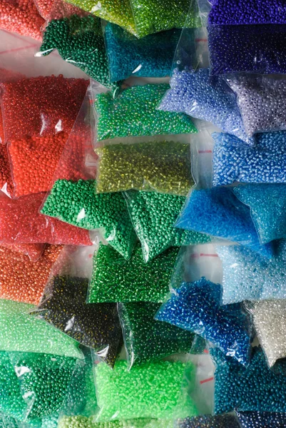 Colorfull üveggyöngyök — Stock Fotó