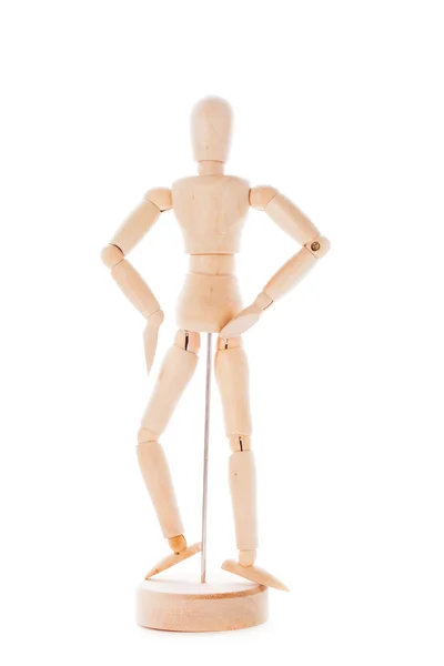 Wooden figure mannequin — Stock Photo, Image