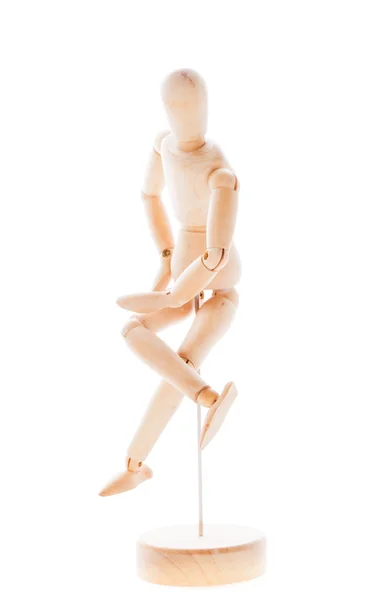 Wooden figure mannequin — Stock Photo, Image