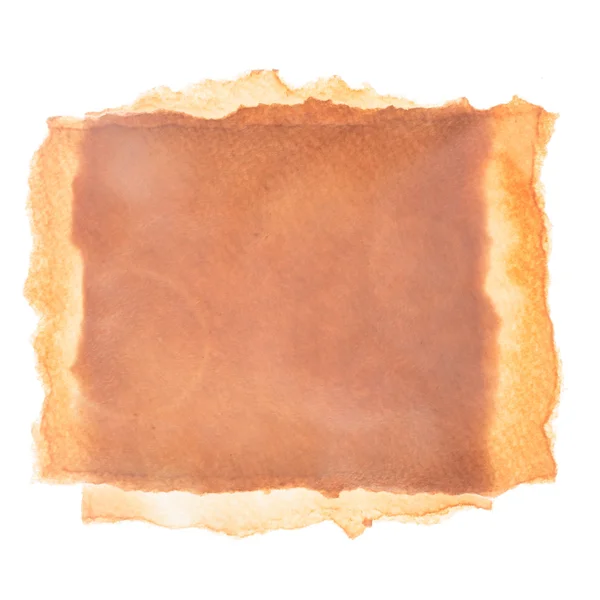 Aged paper on white — Stock Photo, Image