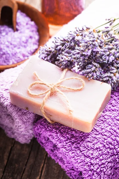 The Lavender spa — Stock Photo, Image