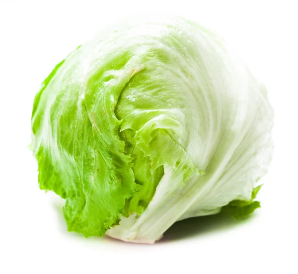 Fresh green Iceberg lettuce — Stock Photo, Image