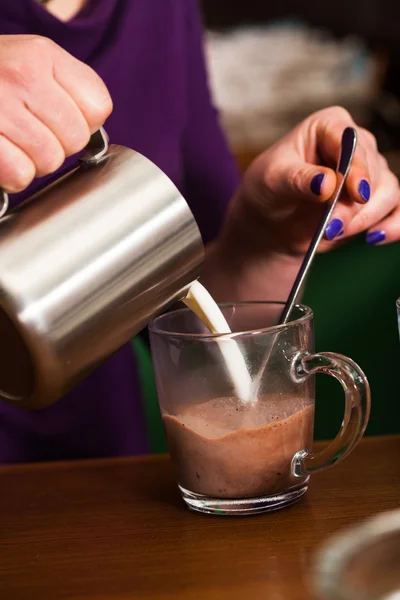 Cacao bevanda cottura — Foto Stock