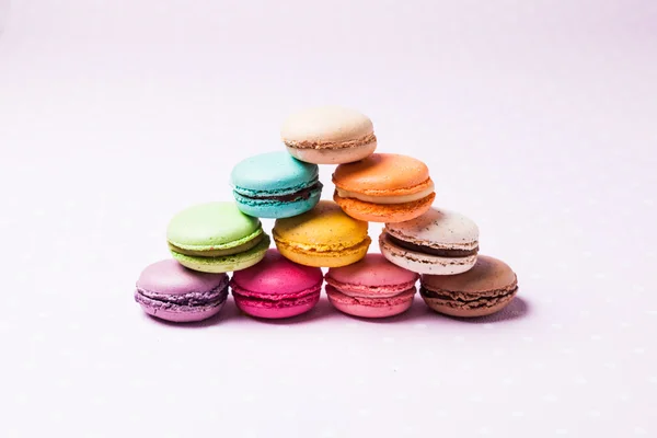 The Colorful macaroons — Stock Photo, Image