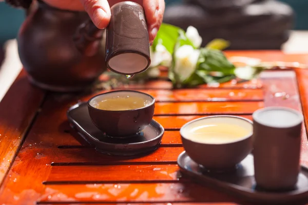 Cérémonie du thé chinois — Photo