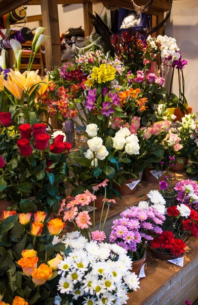 El mercado de las flores — Foto de Stock