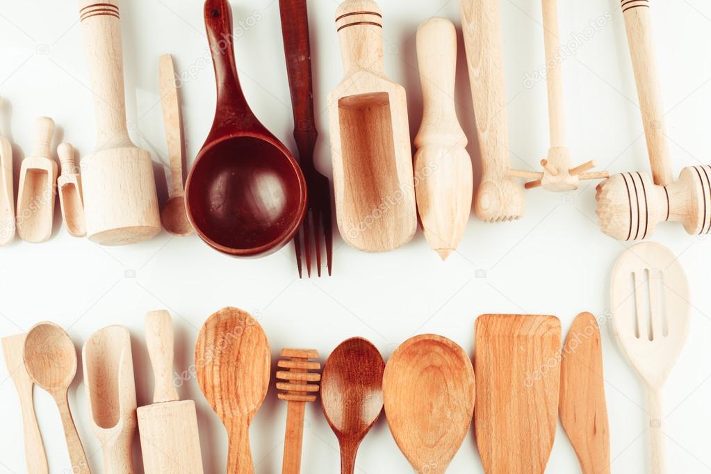 The Wooden utensils Stock Photo by ©oksixx 109480050