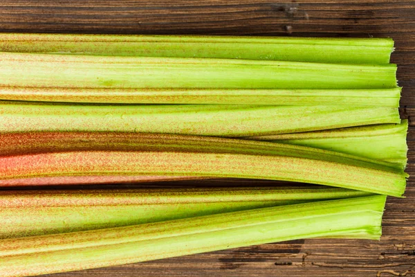 Rabarber på nära håll — Stockfoto