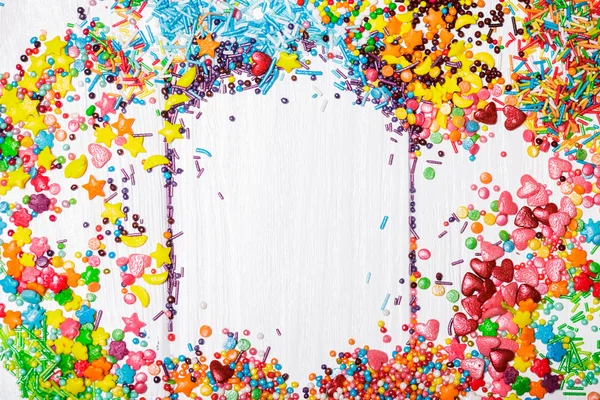 Renk sprinkles — Stok fotoğraf