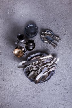 Vintage mutfak eşyaları koleksiyonu