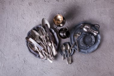 Vintage mutfak eşyaları koleksiyonu