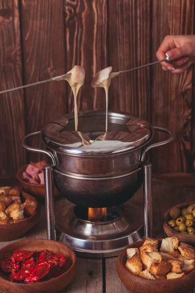 Ostfondue — Stockfoto