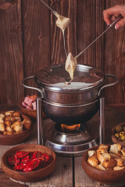 Ostfondue — Stockfoto