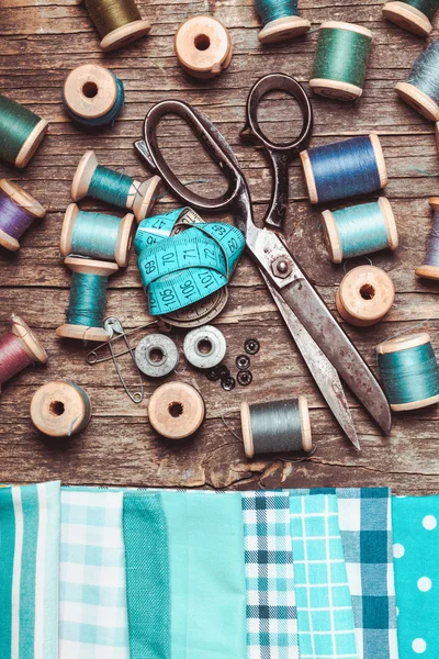 The retro sewing — Stock Photo, Image