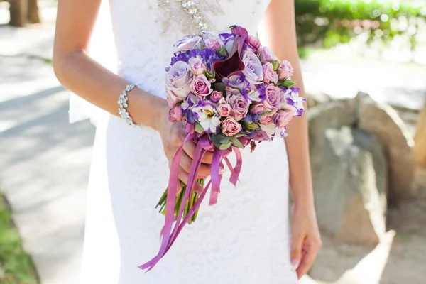 Bellissimo bouquet da sposa — Foto Stock