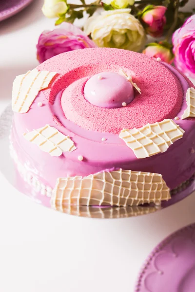 Delicioso pastel francés — Foto de Stock