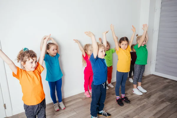 Sport time at the daycare or kindergarten — Stock Photo, Image