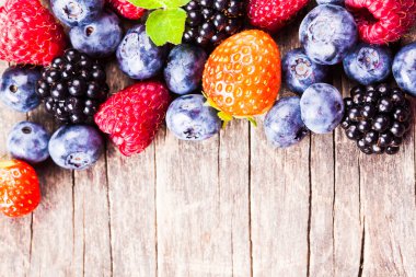 çilek yakın çekim