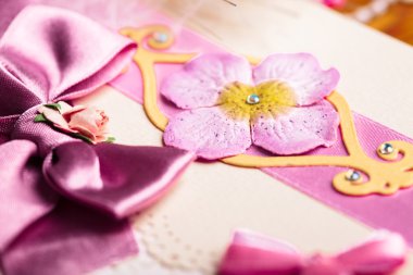 Düğün Davetiye Kartpostalı