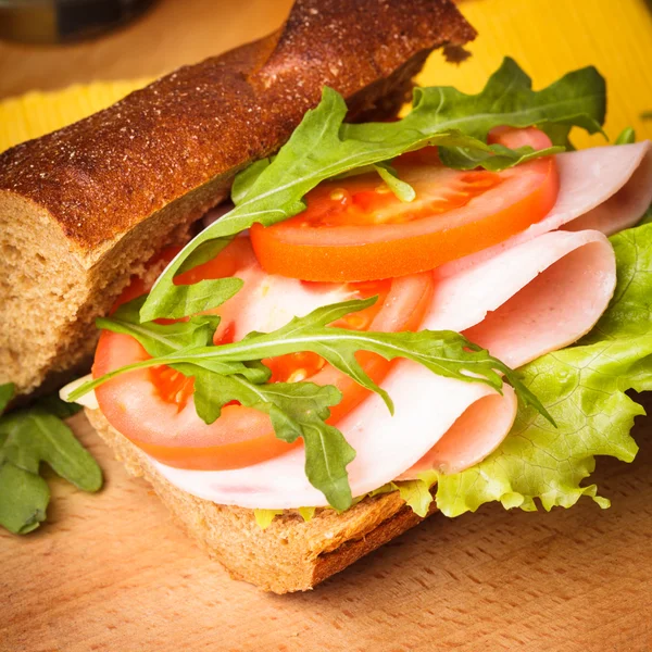 Wholegrain sandwich — Stock Photo, Image