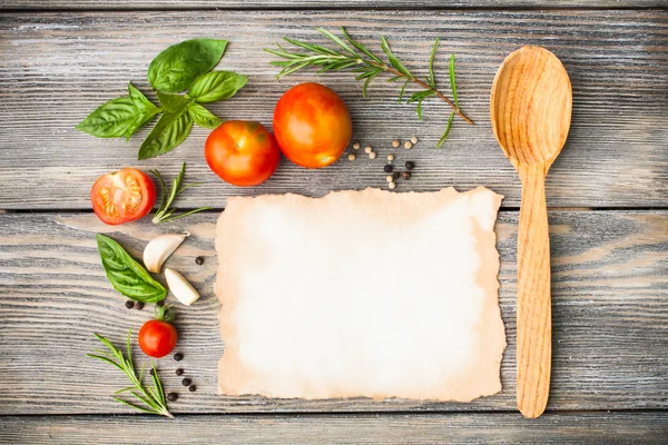 Italian recipe — Stock Photo, Image