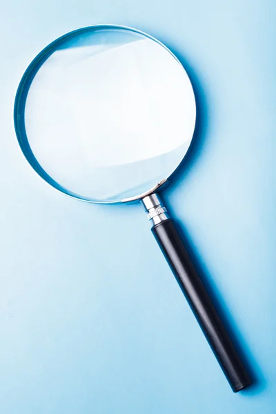 Magnifier on white — Stock Photo, Image