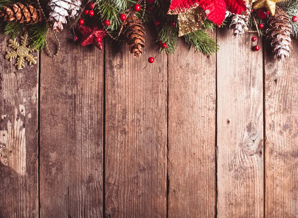 Weihnachtliche Grenzgestaltung — Stockfoto