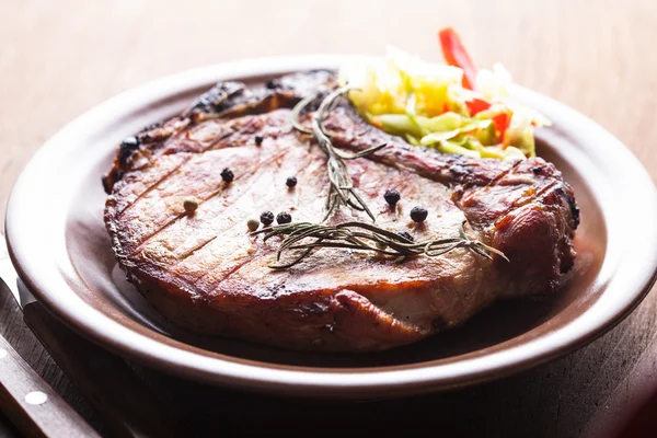 Bife de carne — Fotografia de Stock