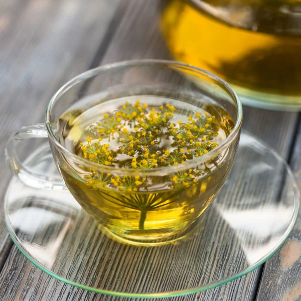 Dill tea — Stock Photo, Image