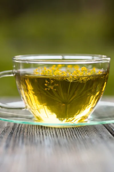 Dill tea — Stock Photo, Image