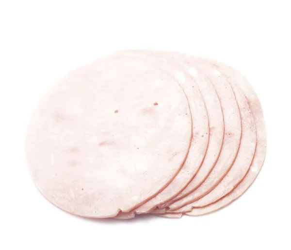 Ham slices — Stock Photo, Image