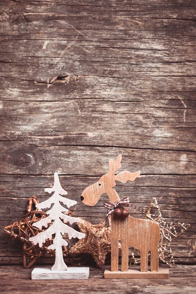 Natürliche Weihnachtsdekoration — Stockfoto