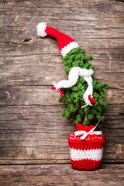 Árvore de Natal de crochê — Fotografia de Stock