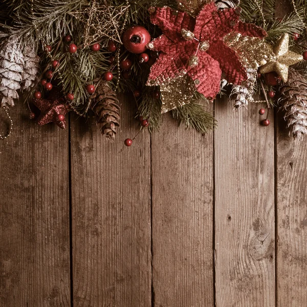 Kerstmis boordmotief — Stockfoto