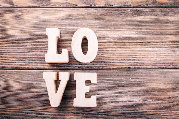 木製の愛 — ストック写真