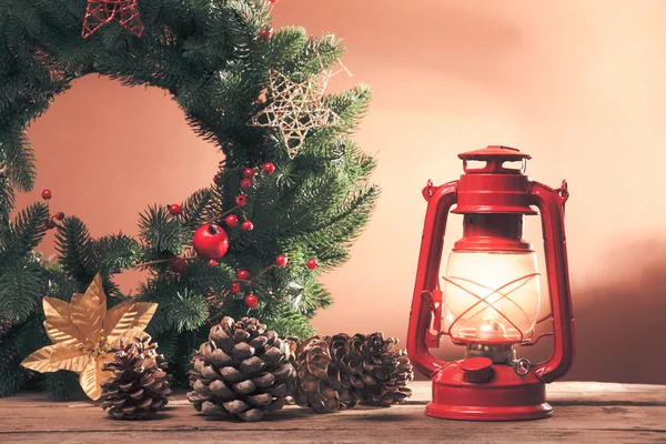 Kerst lamp — Stockfoto