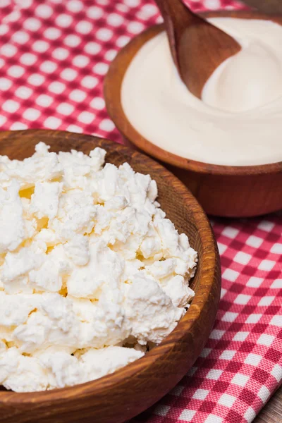 Cottage cheese — Stock Photo, Image