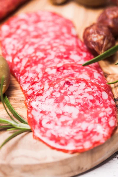 Salame antipasto — Fotografia de Stock